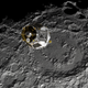 A mock-up of the Heracles lunar lander, slated to head to the moon in the late 2020s.